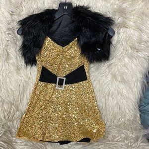 Glamour girl dance costume